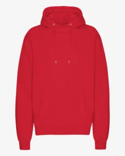 Classic Organic Hood - Scarlet Red