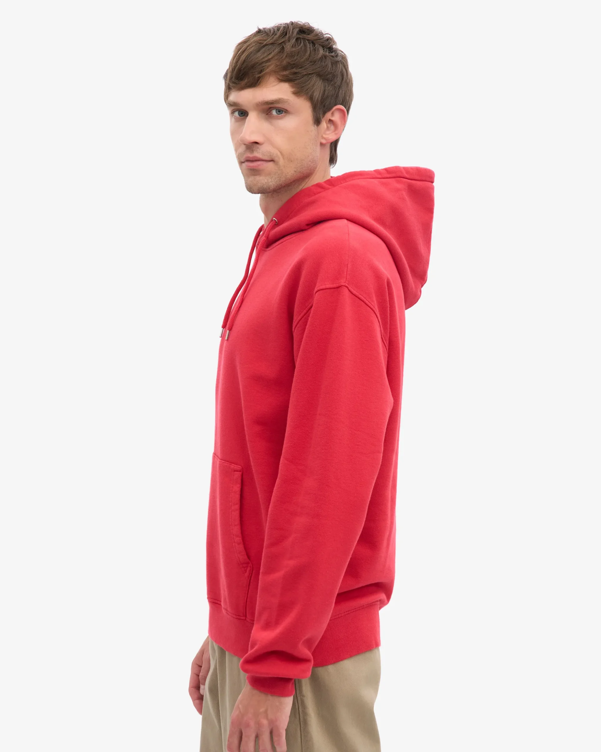 Classic Organic Hood - Scarlet Red