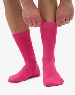 Classic Organic Sock - Bubblegum Pink