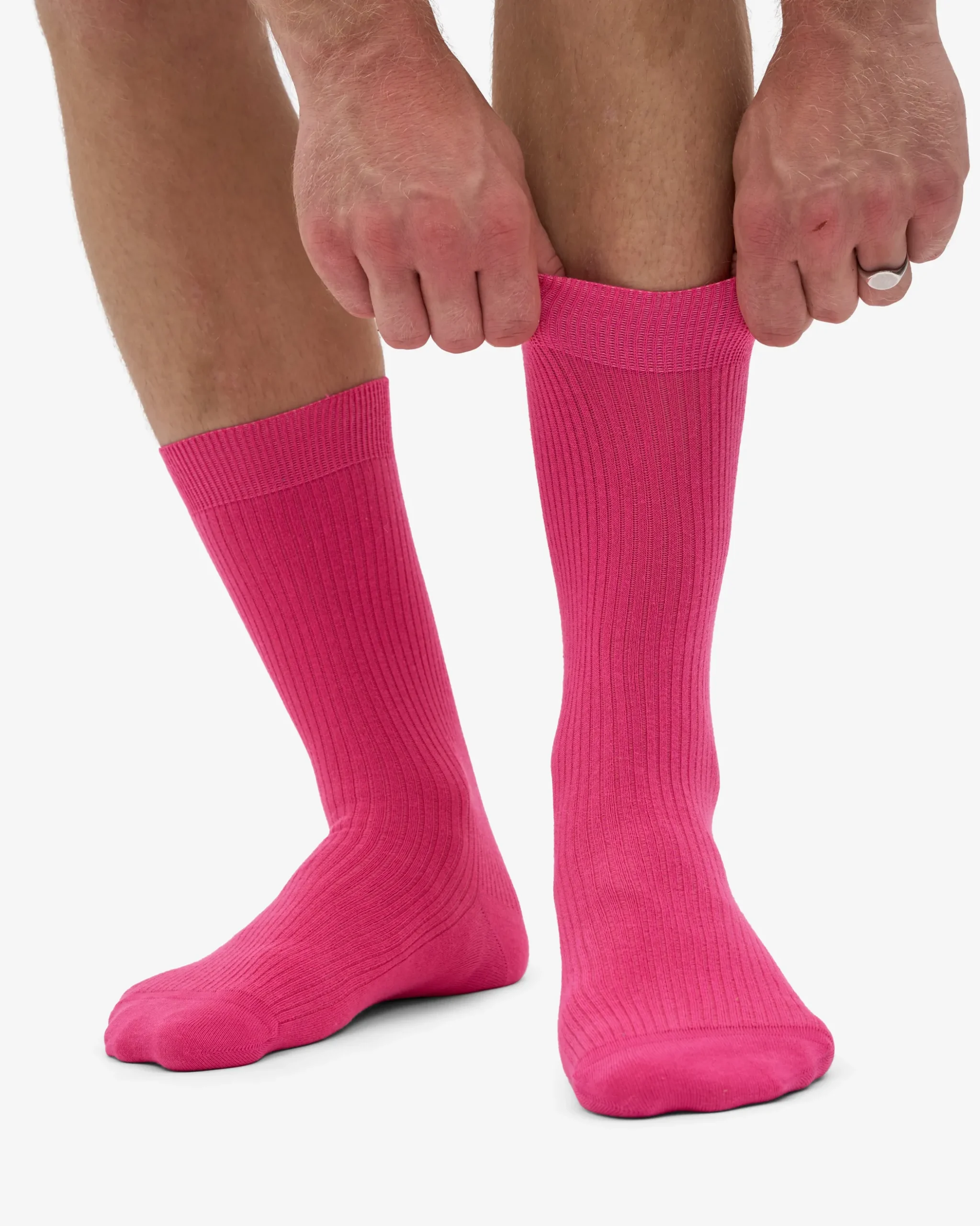 Classic Organic Sock - Bubblegum Pink (3-Pack)