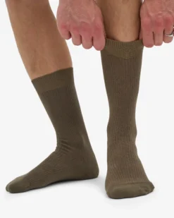 Classic Organic Sock - Dusty Olive