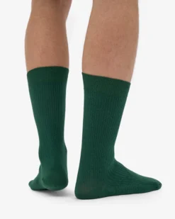 Classic Organic Sock - Emerald Green