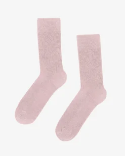 Classic Organic Sock - Faded Pink