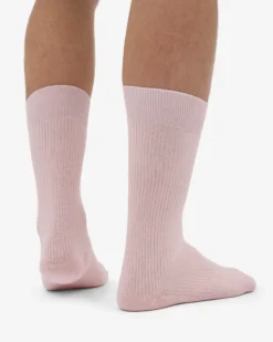 Classic Organic Sock - Faded Pink (3-Pack)