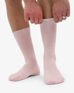 Classic Organic Sock - Faded Pink (3-Pack)