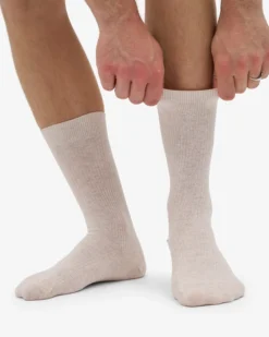 Classic Organic Sock - Ivory White