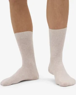 Classic Organic Sock - Ivory White (3-Pack)