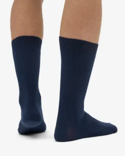 Classic Organic Sock - Navy Blue (3-Pack)