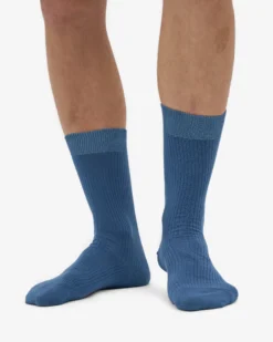 Classic Organic Sock - Petrol Blue