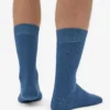 Classic Organic Sock - Petrol Blue (3-Pack)