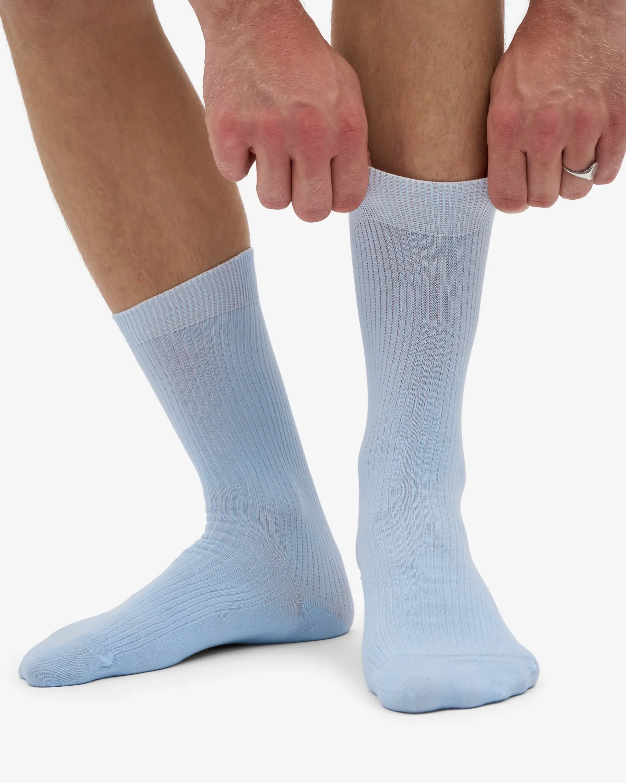 Classic Organic Sock - Polar Blue