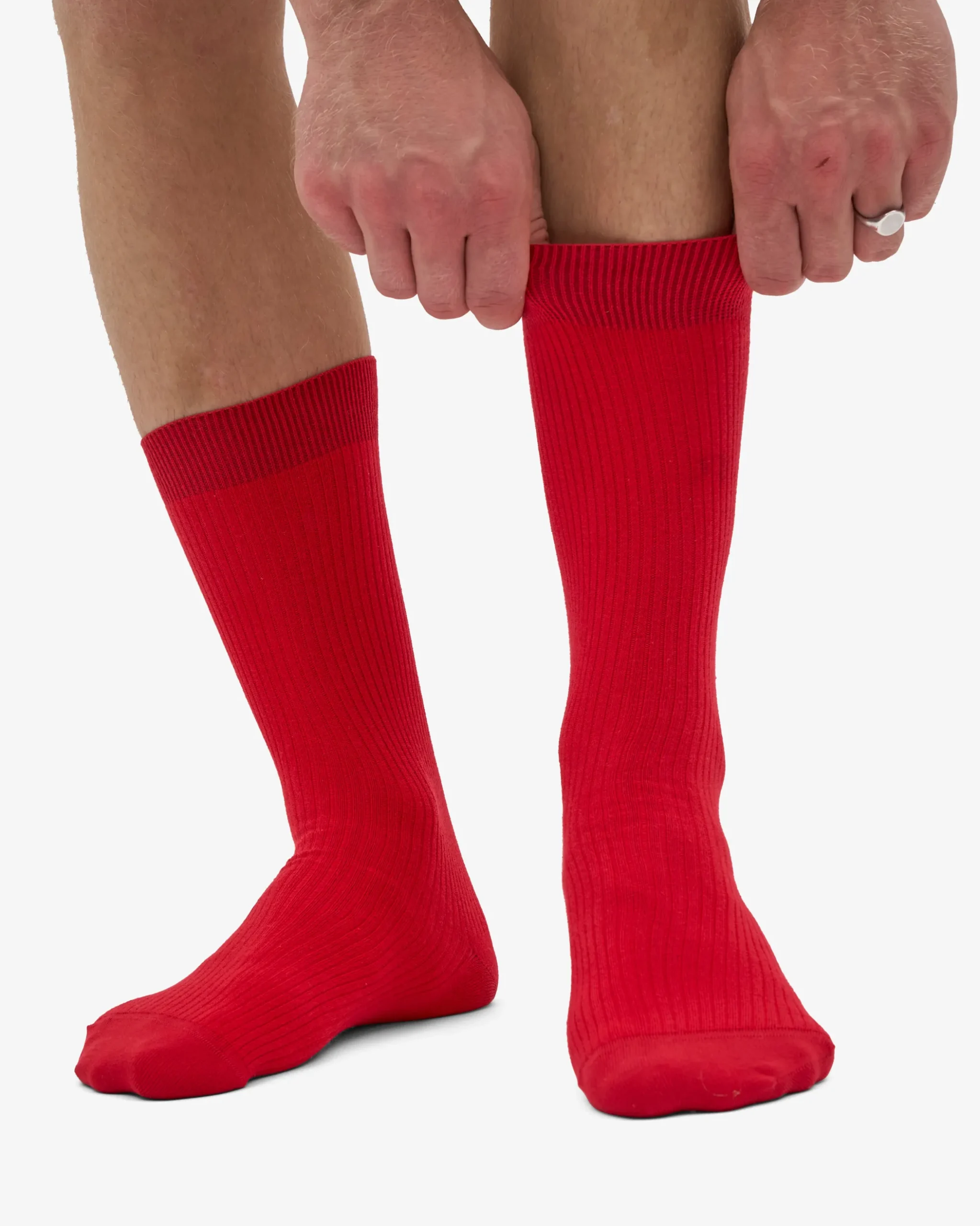 Classic Organic Sock - Scarlet Red