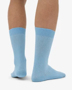Classic Organic Sock - Seaside Blue (3-Pack)