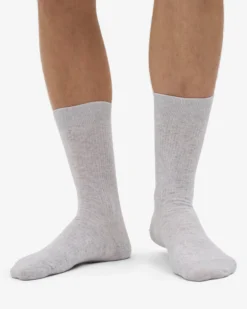 Classic Organic Sock - Snow Melange (3-Pack)