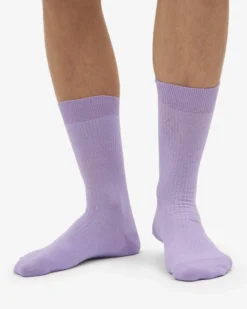 Classic Organic Sock - Soft Lavender (3-Pack)
