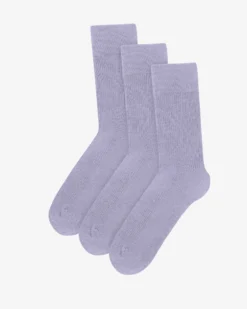 Classic Organic Sock - Soft Lavender (3-Pack)
