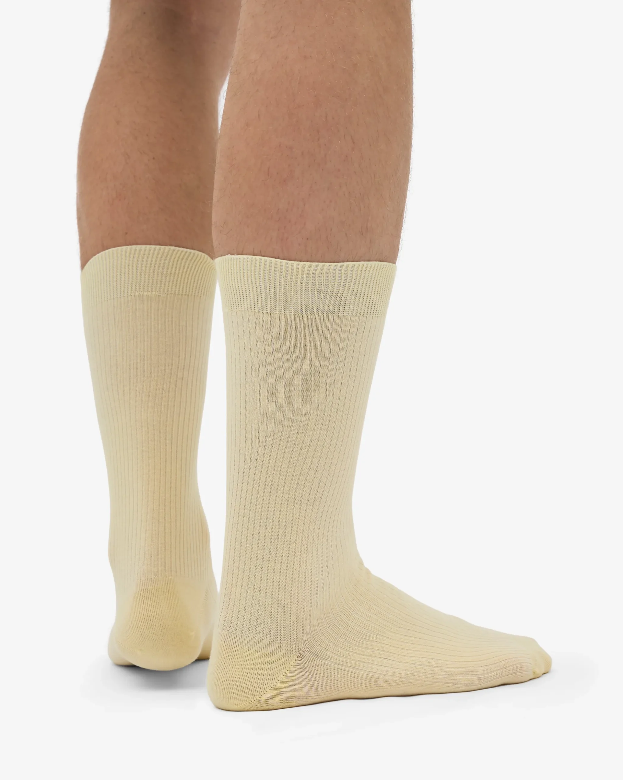 Classic Organic Sock - Soft Yellow (3-Pack)