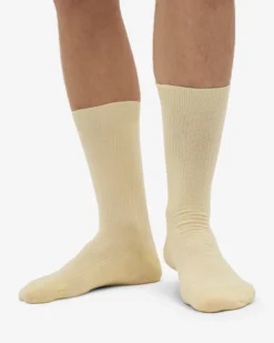 Classic Organic Sock - Soft Yellow (3-Pack)