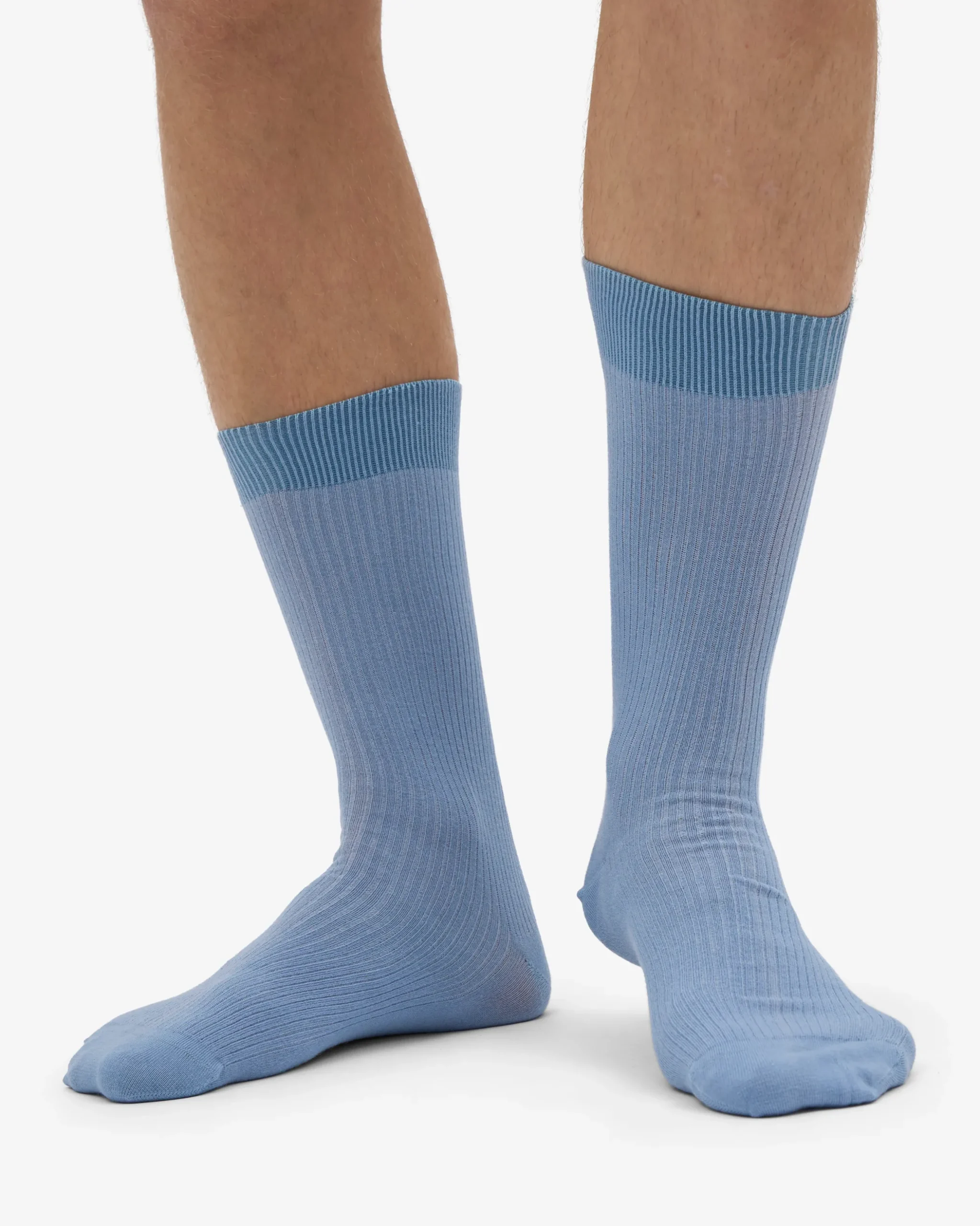 Classic Organic Sock - Steel Blue (3-Pack)