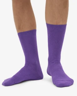 Classic Organic Sock - Ultra Violet (3-Pack)