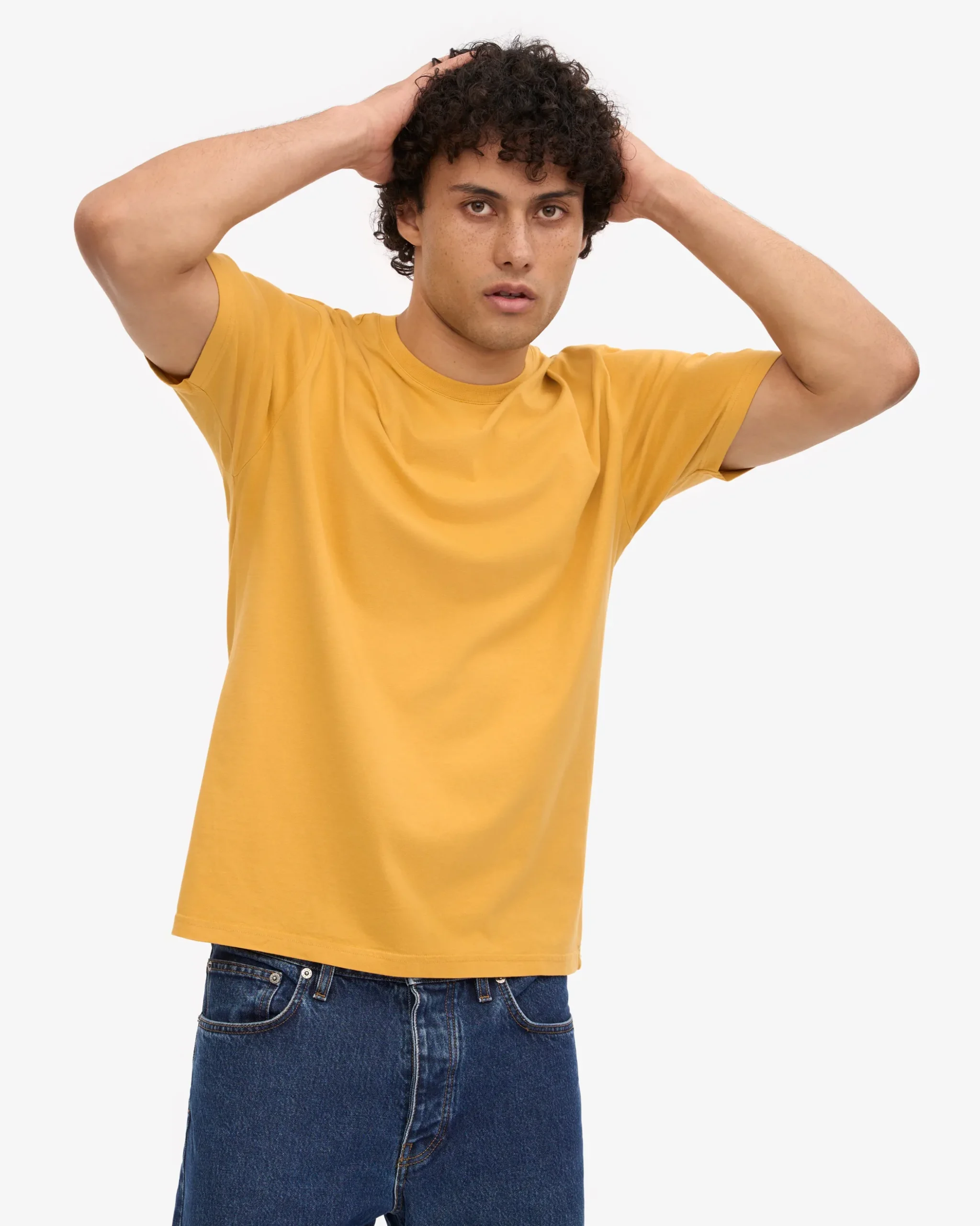 Classic Organic Tee - Burned Yellow (3-Pack)