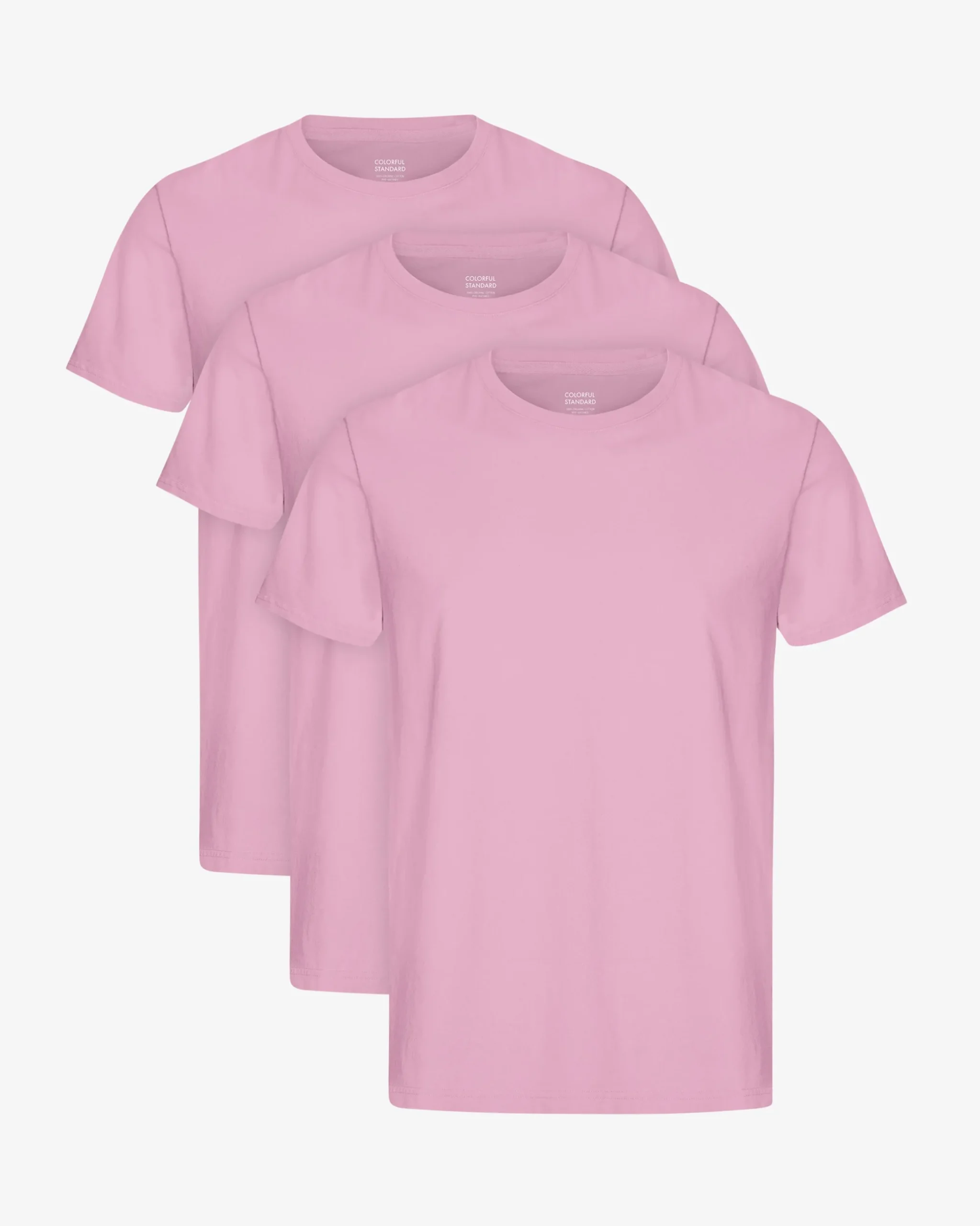 Classic Organic Tee - Cherry Blossom (3-Pack)