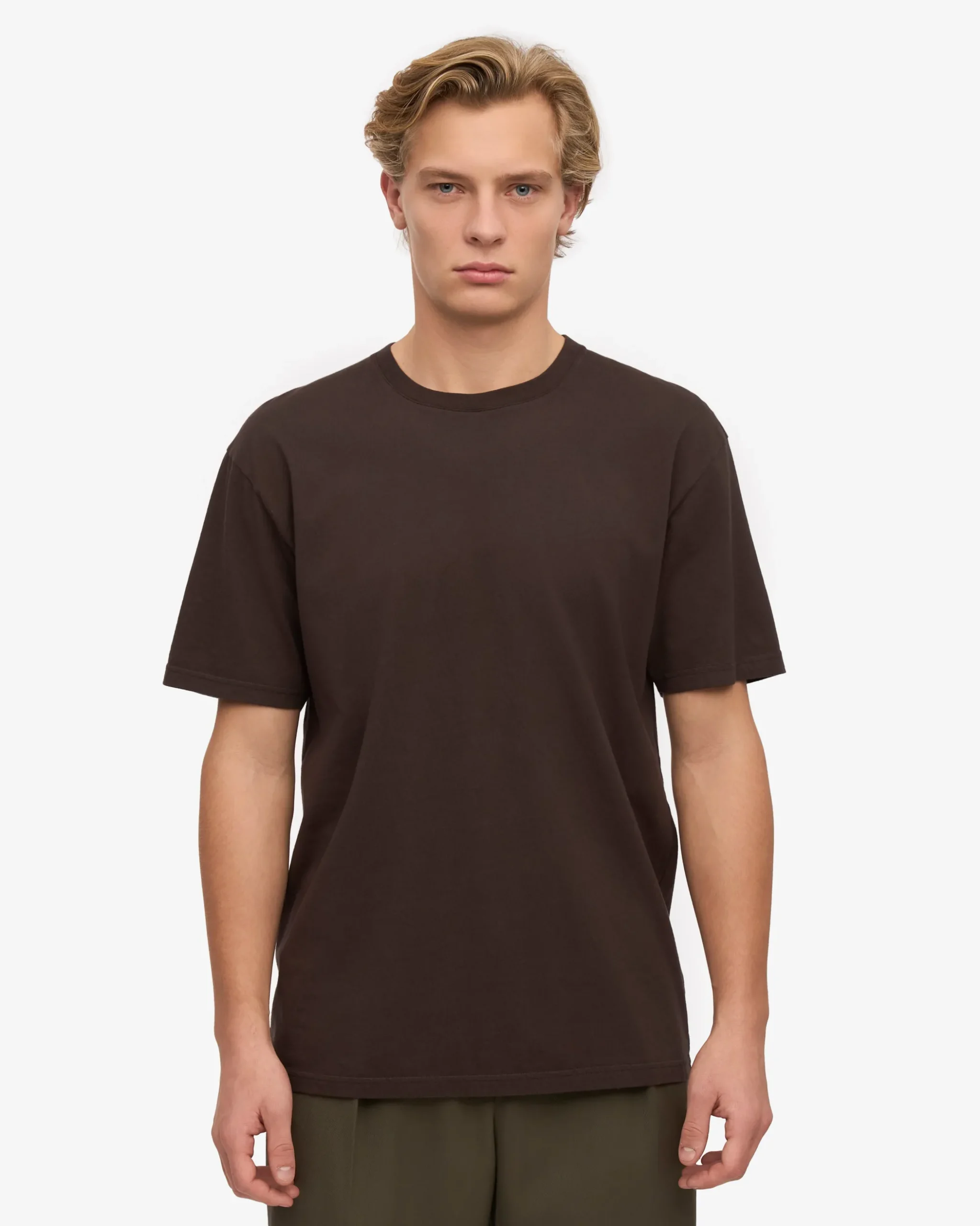 Classic Organic Tee - Coffee Brown (3-Pack)
