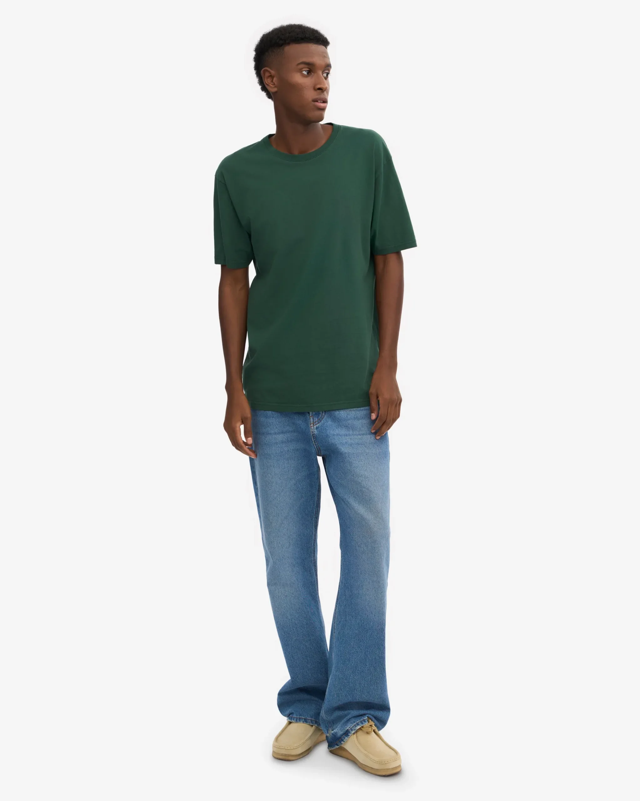Classic Organic Tee - Emerald Green (3-Pack)