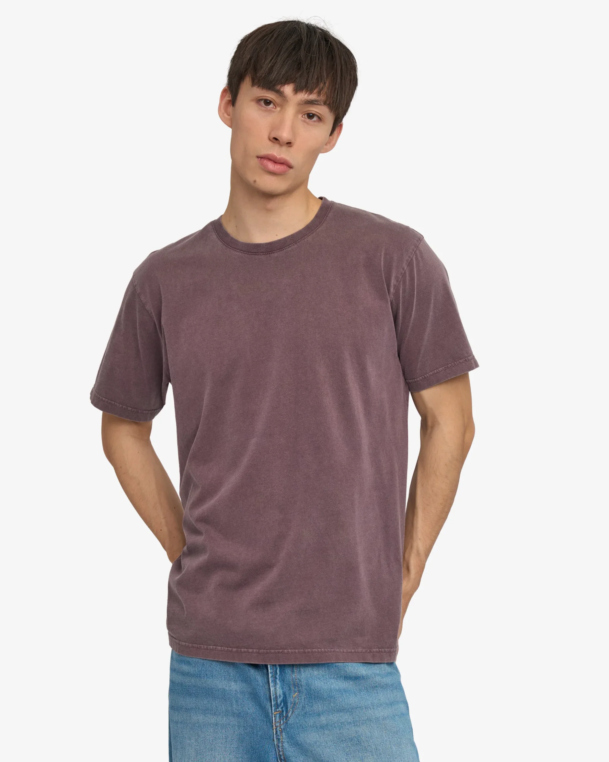 Classic Organic Tee - Faded Grape