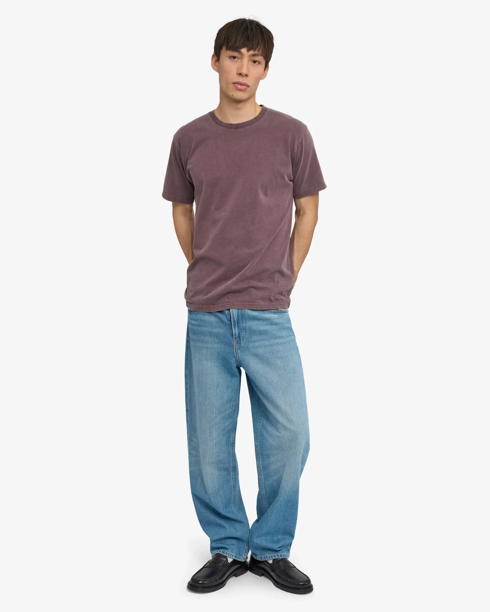 Classic Organic Tee - Faded Grape