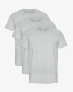Classic Organic Tee - Faded Grey (3-Pack)