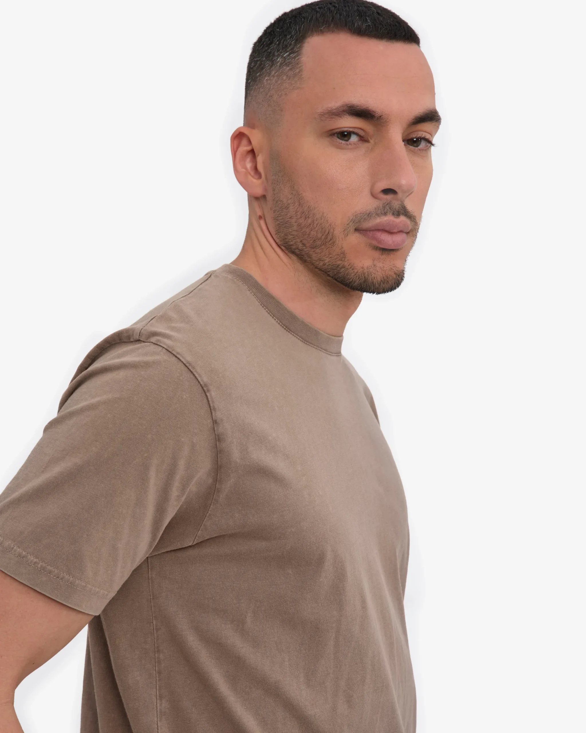 Classic Organic Tee - Faded Khaki