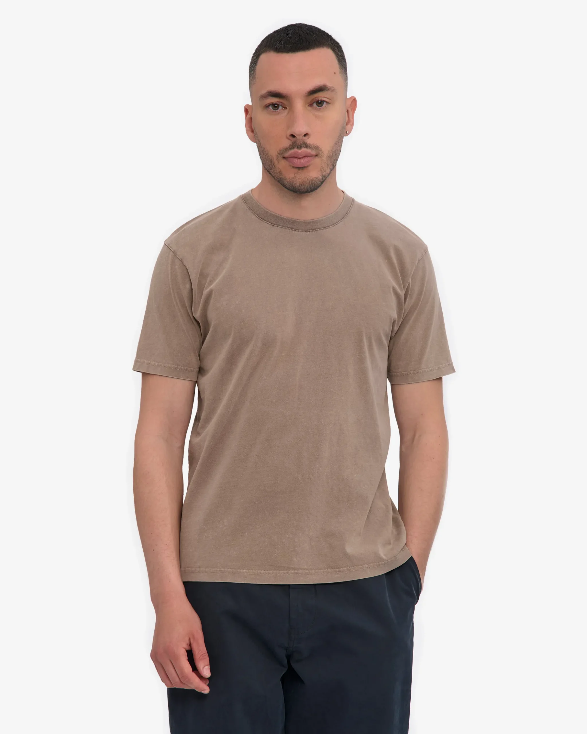 Classic Organic Tee - Faded Khaki