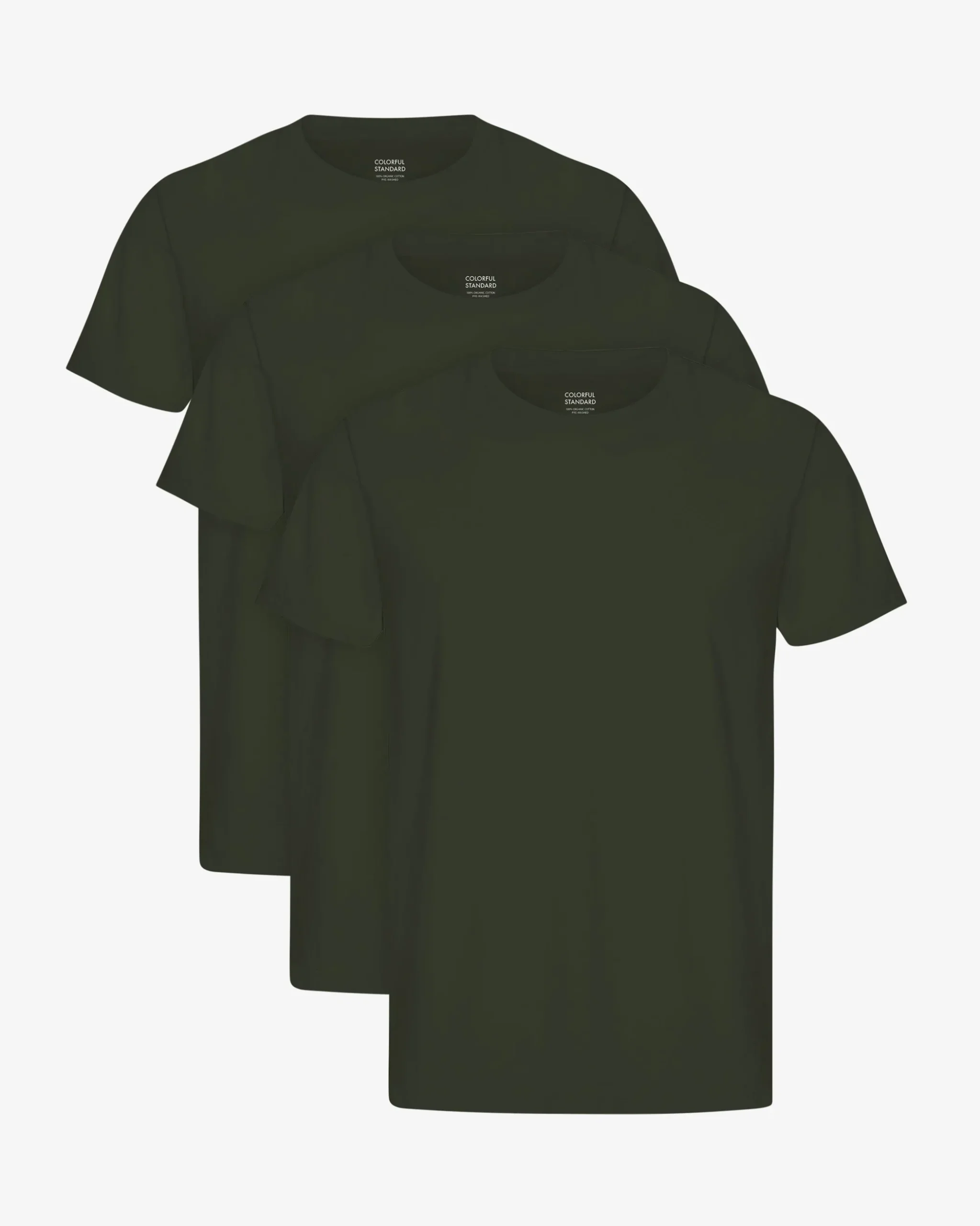 Classic Organic Tee - Hunter Green (3-Pack)