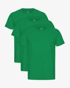 Classic Organic Tee - Kelly Green (3-Pack)