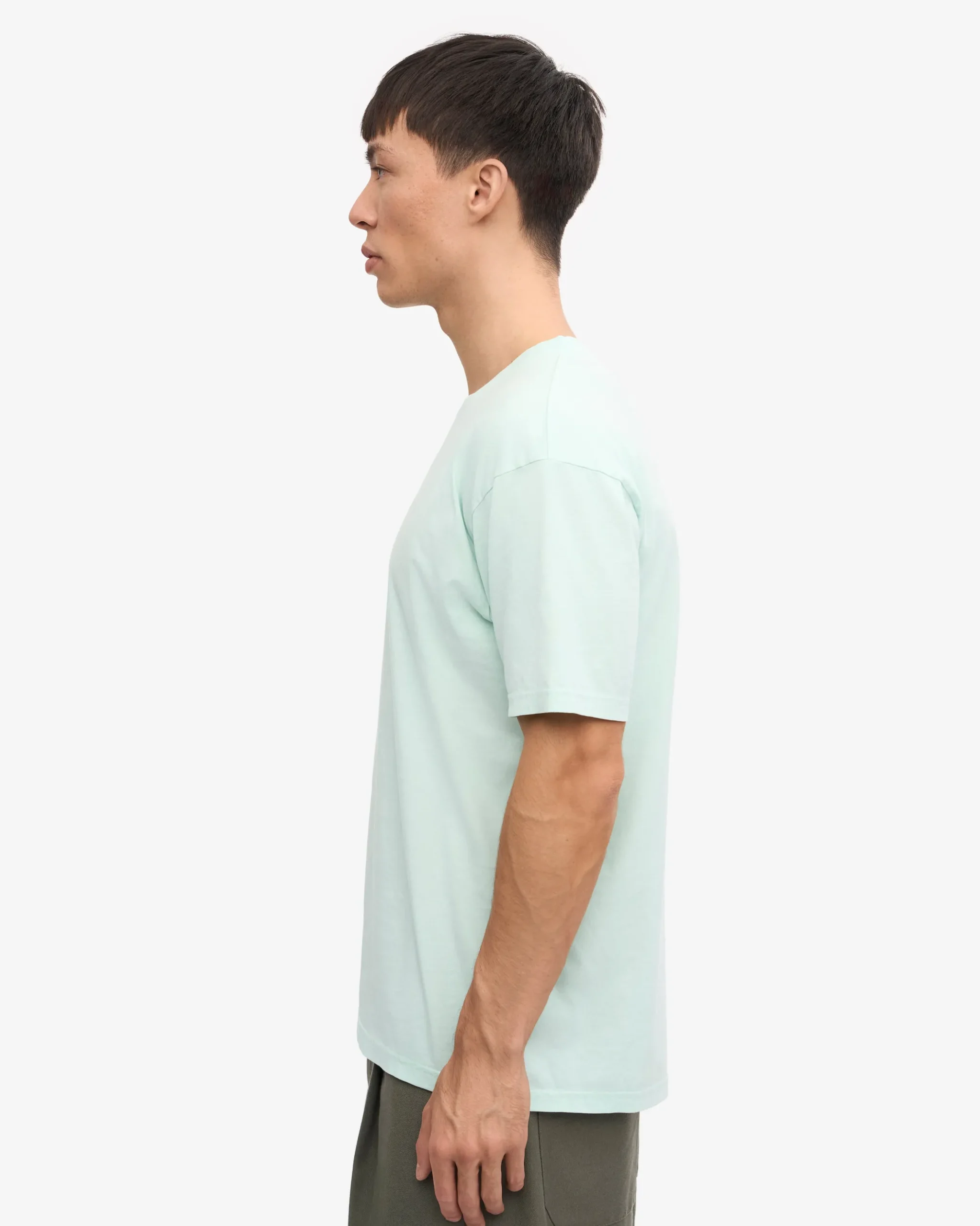 Classic Organic Tee - Light Aqua