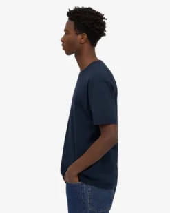 Classic Organic Tee - Navy Blue