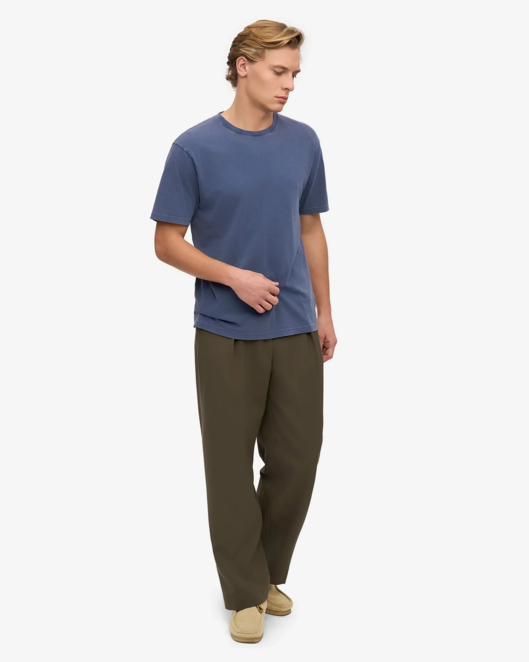 Classic Organic Tee - Neptune Blue