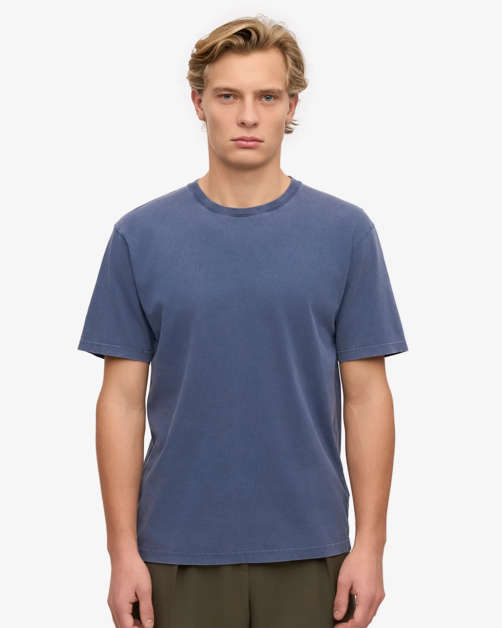 Classic Organic Tee - Neptune Blue (3-Pack)