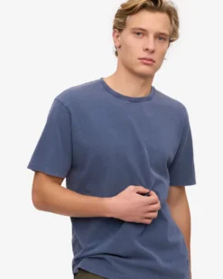 Classic Organic Tee - Neptune Blue (3-Pack)