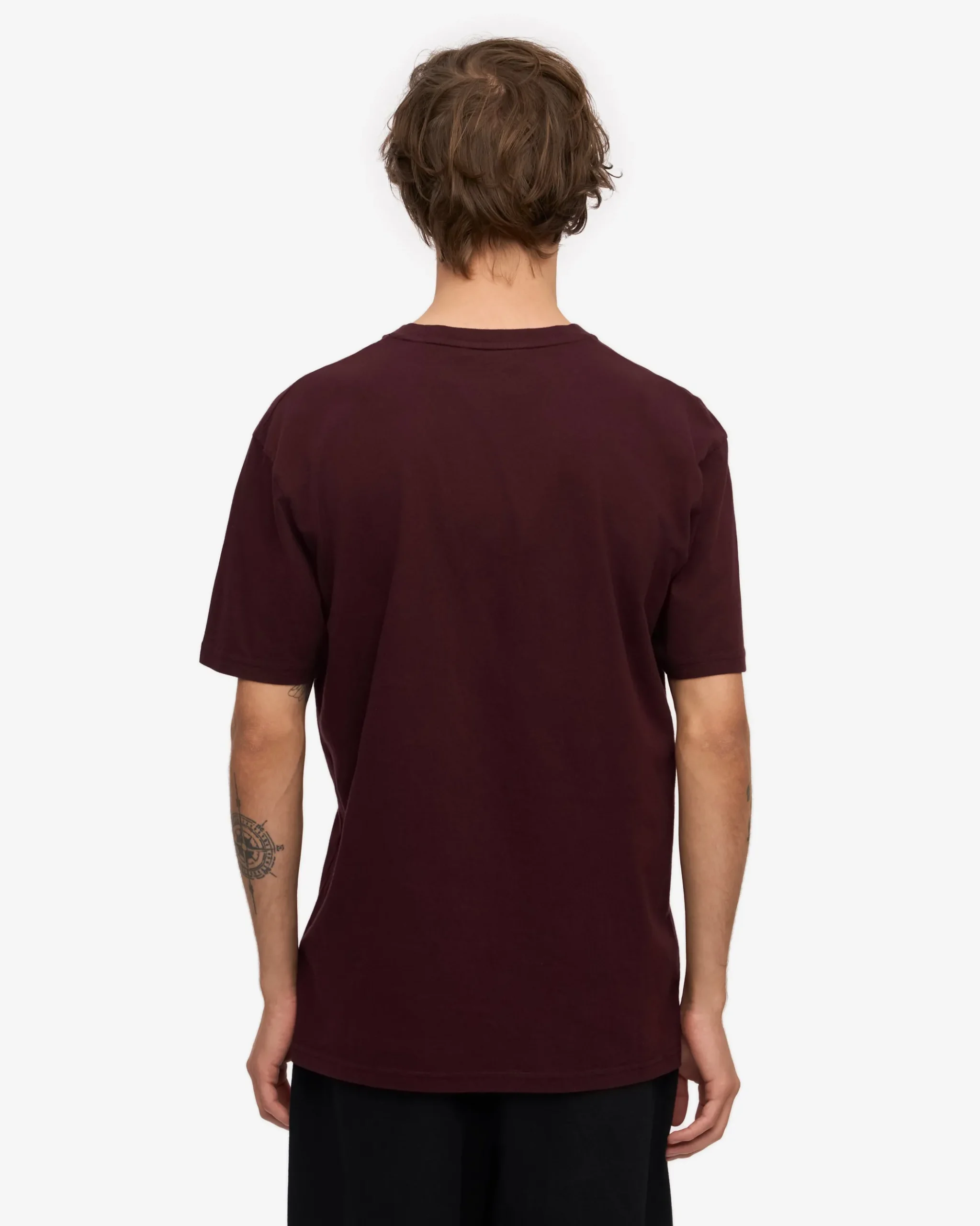 Classic Organic Tee - Oxblood Red (3-Pack)