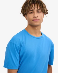 Classic Organic Tee - Pacific Blue