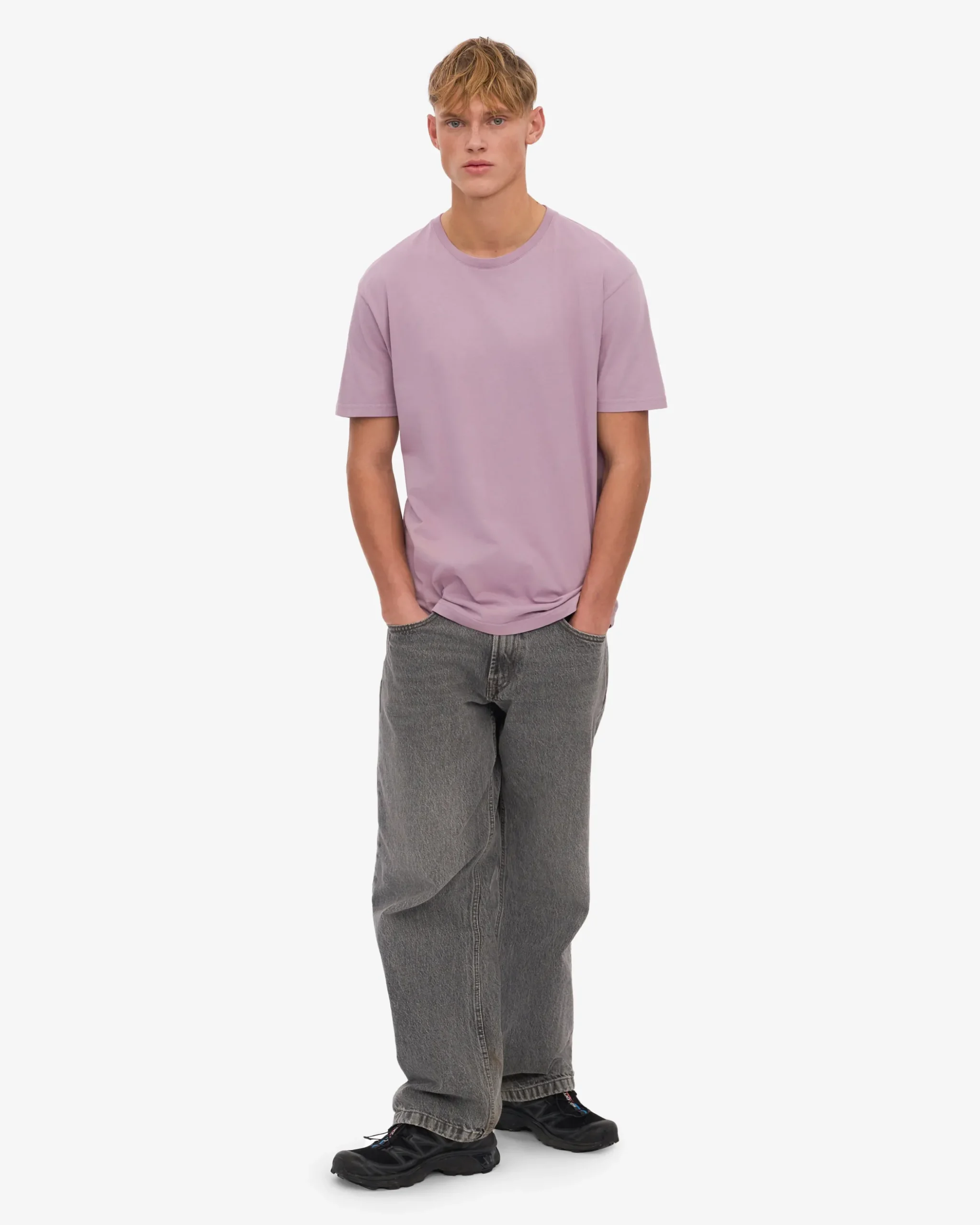 Classic Organic Tee - Pearly Purple (3-Pack)