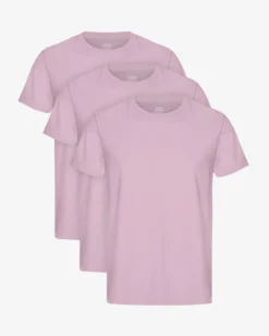 Classic Organic Tee - Pearly Purple (3-Pack)