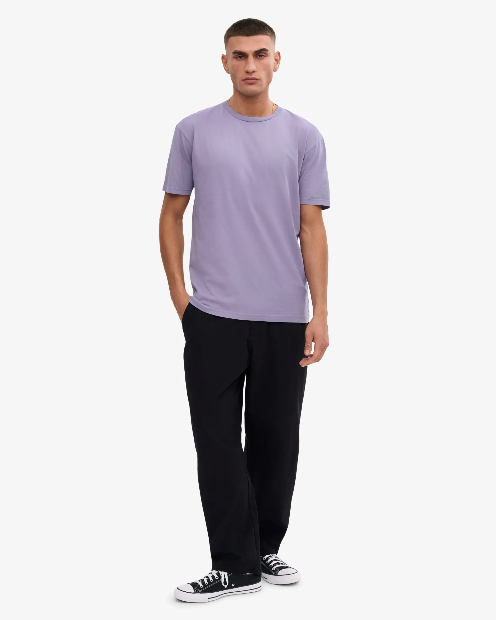 Classic Organic Tee - Purple Jade
