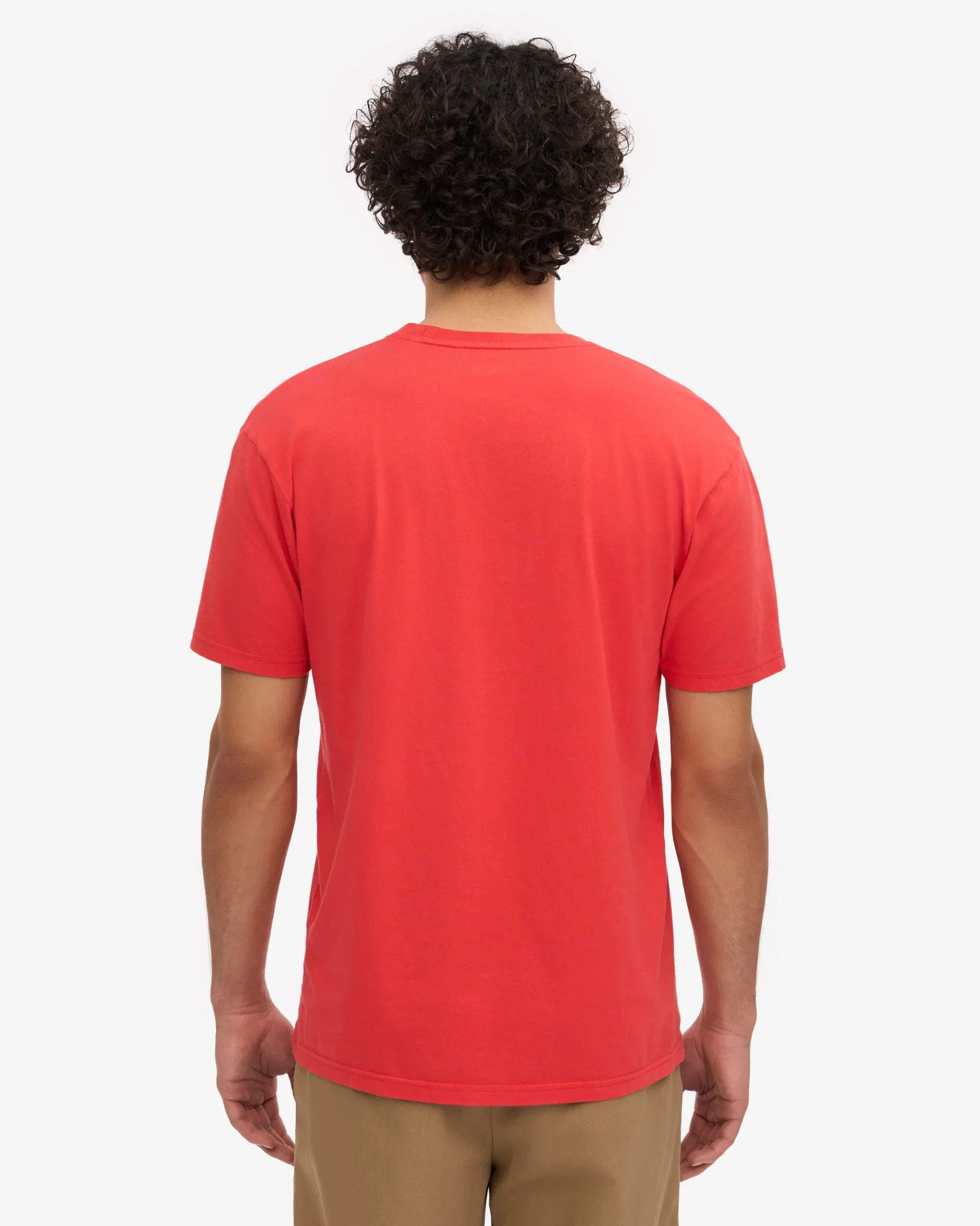 Classic Organic Tee - Red Tangerine