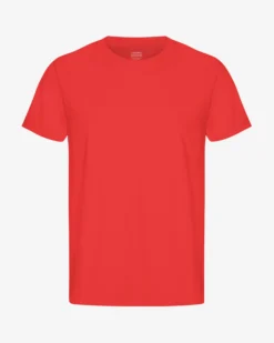 Classic Organic Tee - Red Tangerine