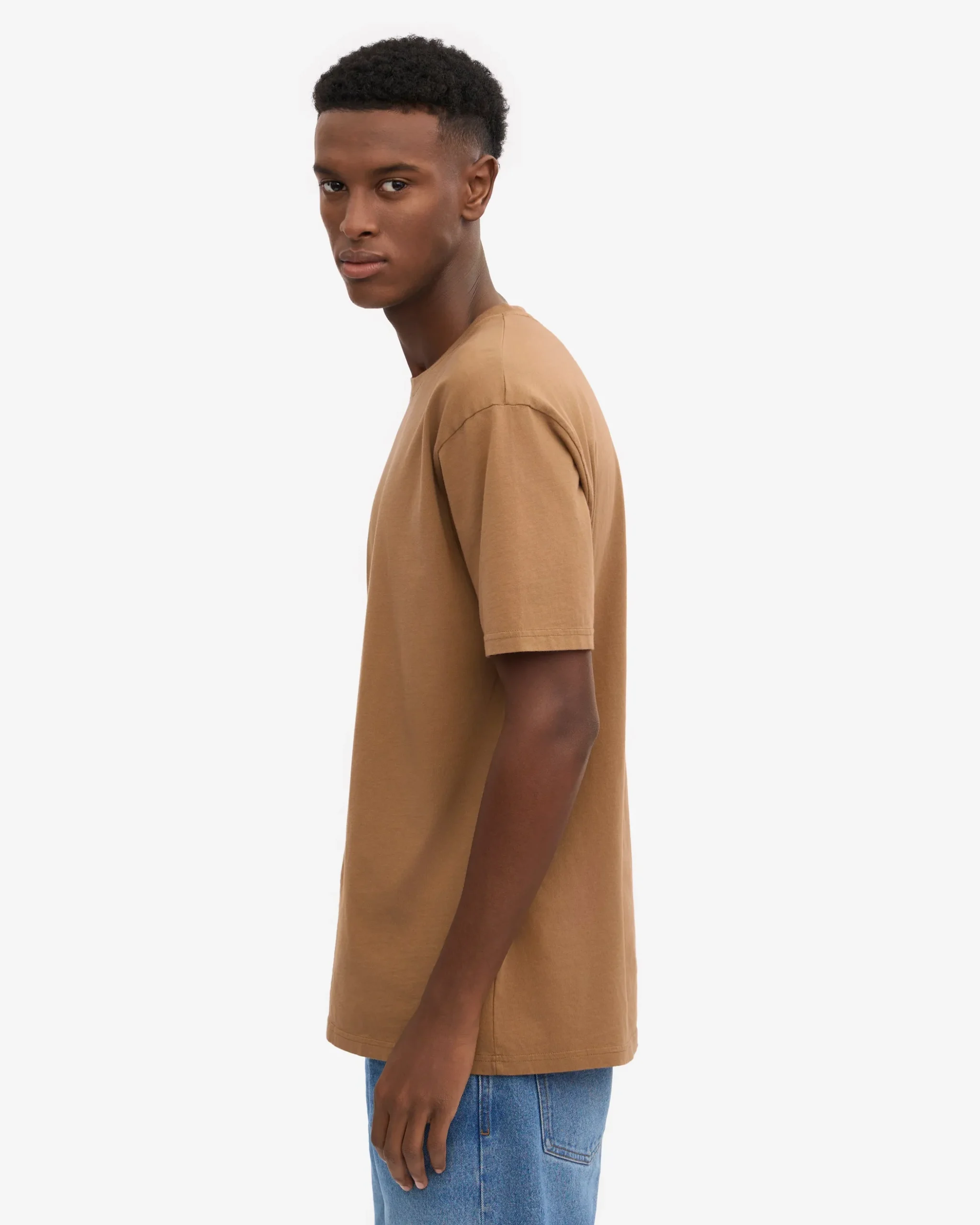 Classic Organic Tee - Sahara Camel