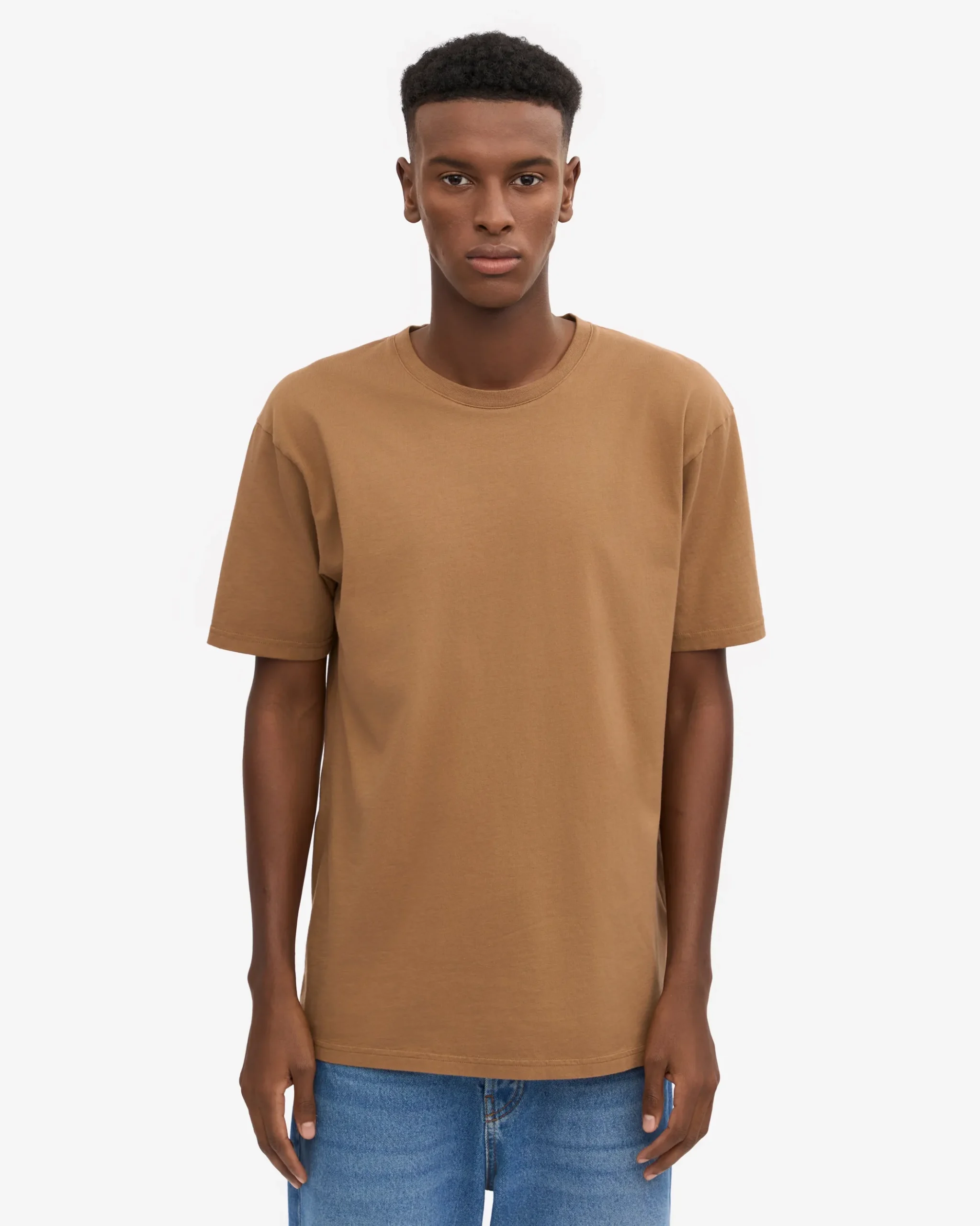 Classic Organic Tee - Sahara Camel