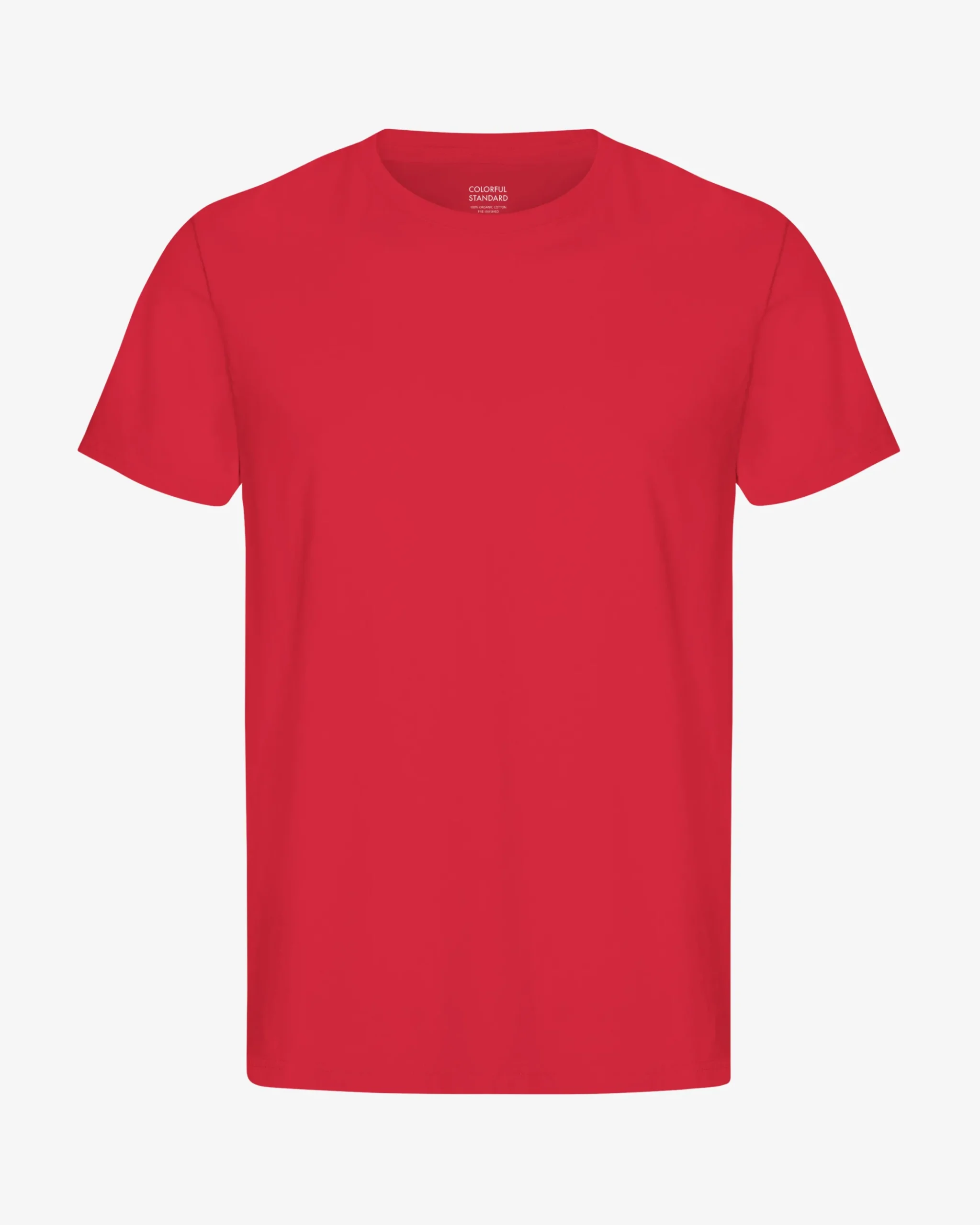 Classic Organic Tee - Scarlet Red